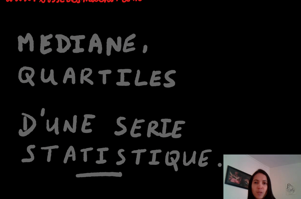 Médiane, quartiles d’une série statistique [Vidéo] (Seconde)