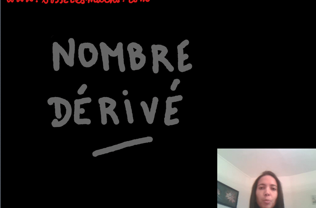 Nombre dérivé [Vidéo] (Première)