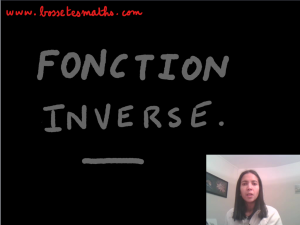 Fonction inverse