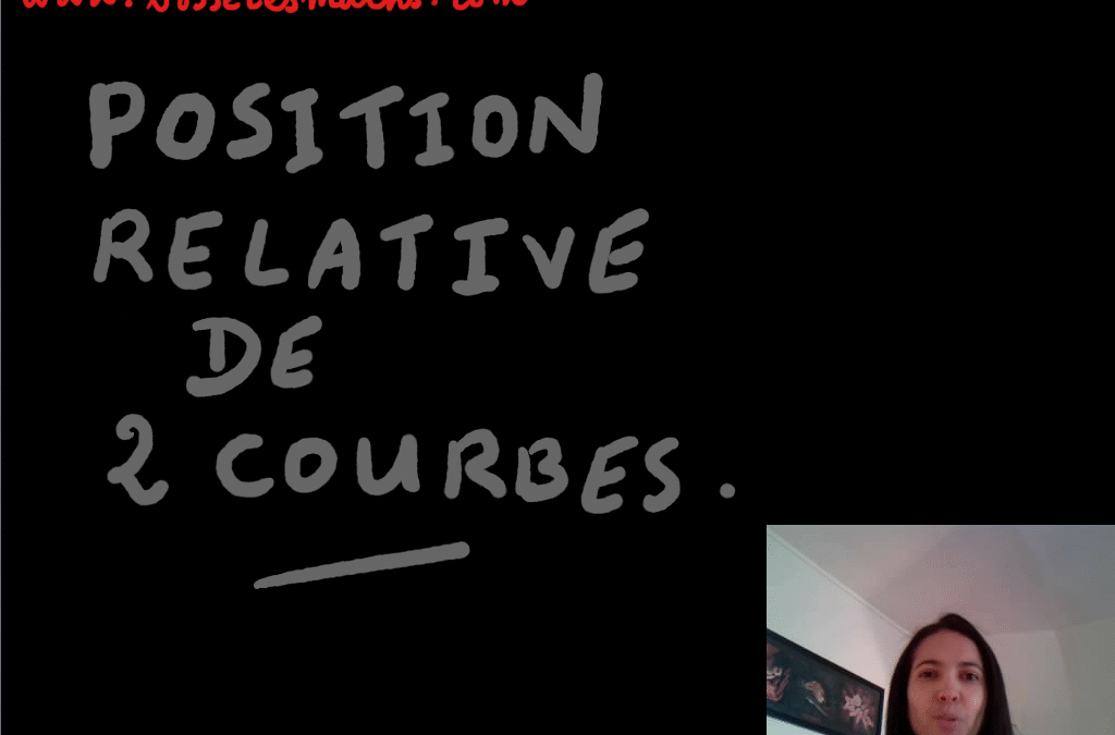 Position relative de deux courbes [Vidéo] (Première)