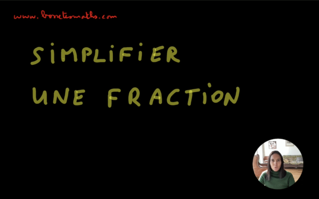 Comment simplifier une fraction ? [Vidéo](Collège)