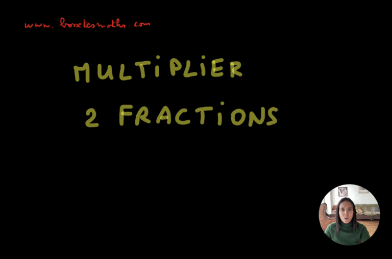 Comment Multiplier Deux Fractions